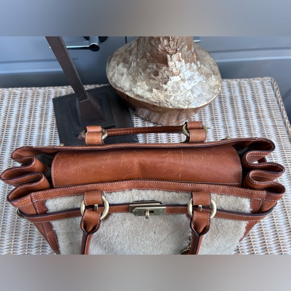 Brahmin RARE Vintage leather purse boho cottagecore quiet luxury - Picture 9 of 17